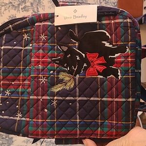 NWT VERA BRADLEY SCOTTIE DOG HOLIDAY MINI BACKPACK